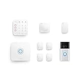 Ring Alarm 8-Piece Kit (2nd Gen) with Ring Video Doorbell (2020...