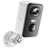 Security Camera Outdoor, 1080P HD Wireless Rechargeable Battery...