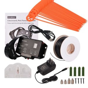 Advanced High Performance Electronic Dog Fence System Wireless Pet Containment System with Radio