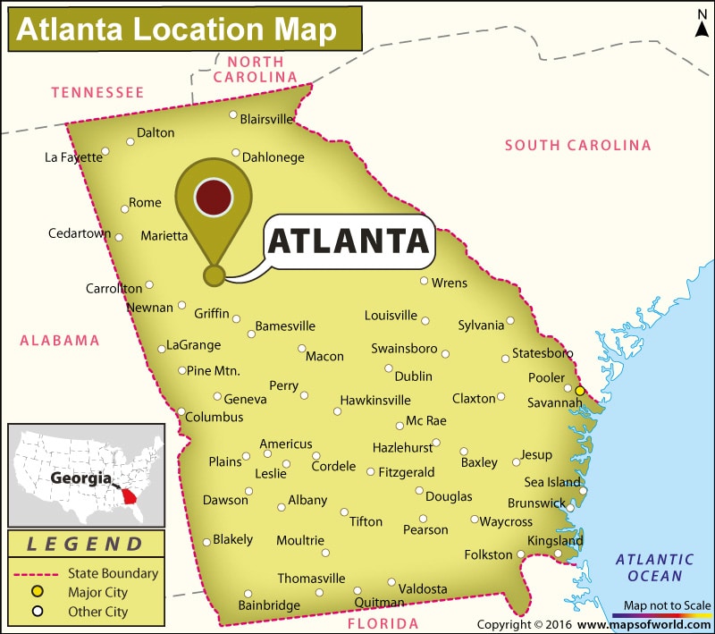 Map - Atlanta Home Security
