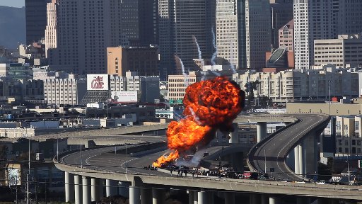 Oakland crime scene