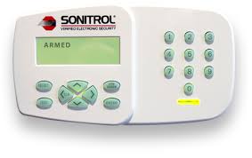 Sonitrol control panel