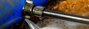water pipe leak