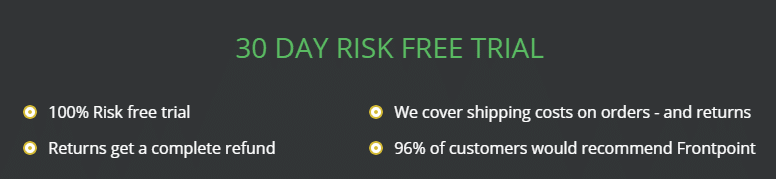 Frontpoint security Free Trial