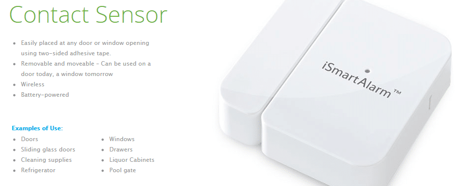 contact sensor - ismartalarm