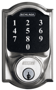 Frontpoint Security shlage automated keylock