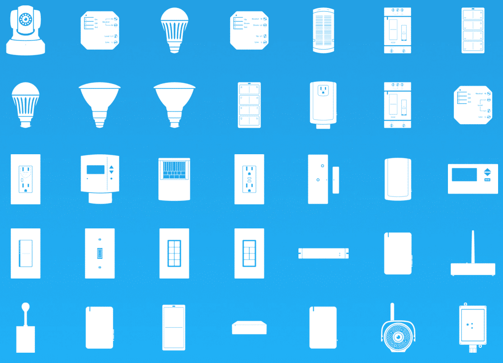 Screenshot of 30 Insteon Products