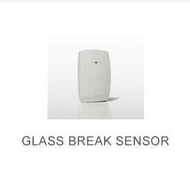 White glass break sensor