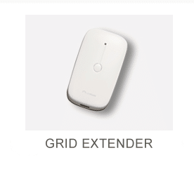 Small white rectangular box Grid Extender security Equipment