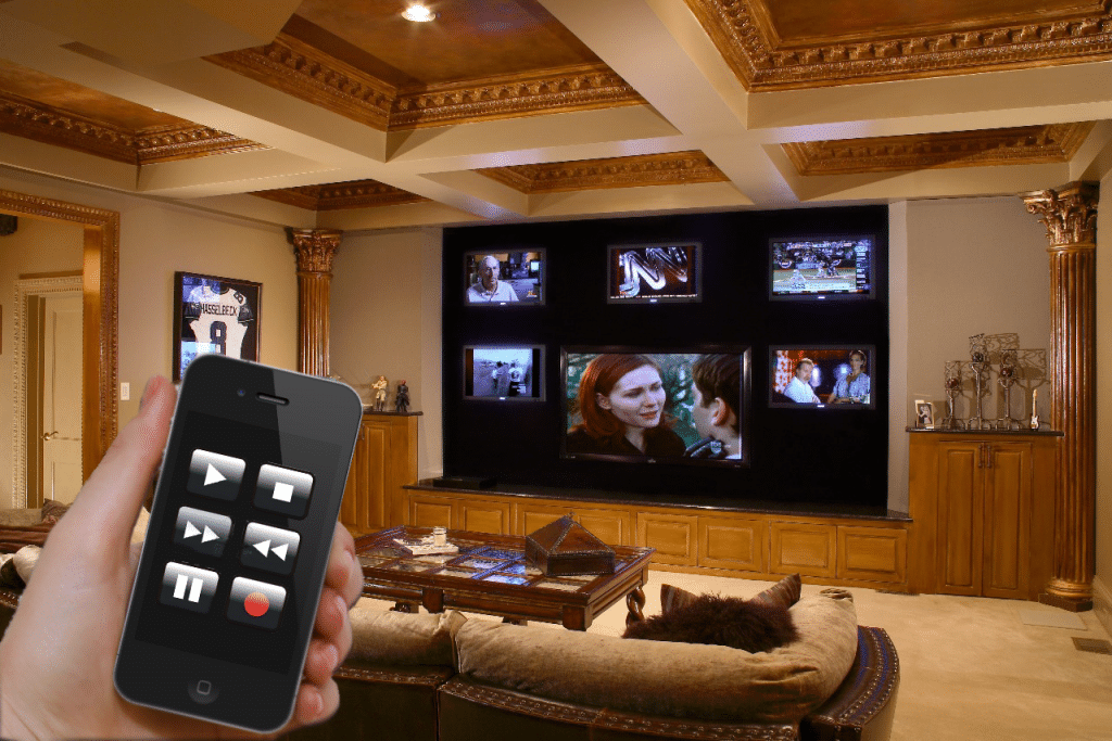phone controlling cinema