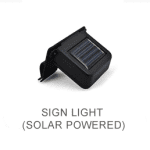 Black solar light