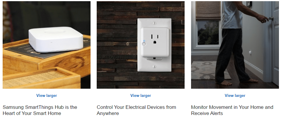 SmartThings Features 