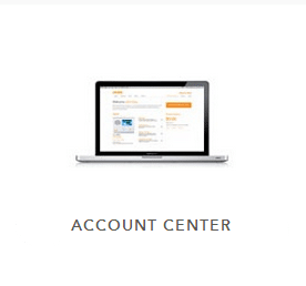 Vivint's Laptop displaying Vivint's account center