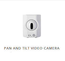 Vivint's White pan and tilt security camera rolling ball in middle